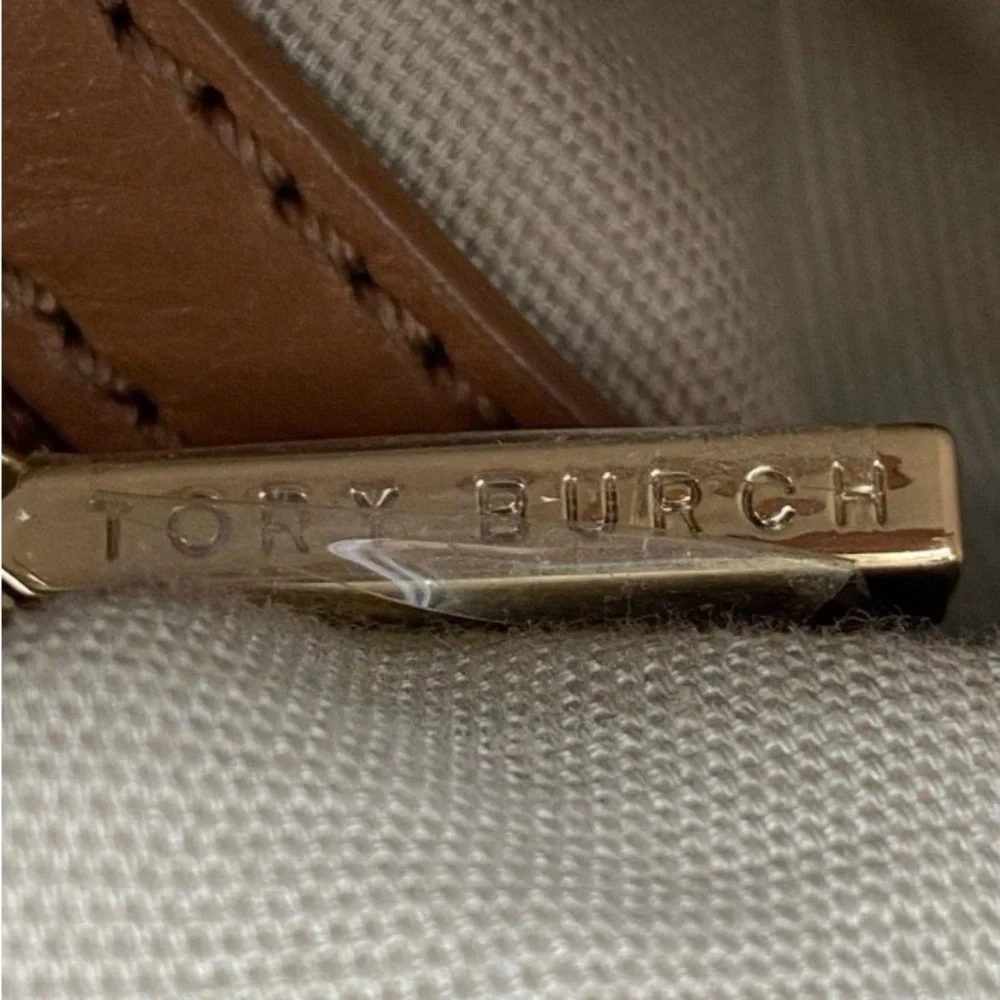 🛑 1 hour sale. Tory Burch Tan Leather Crossbody Bag, wear multiple ways - Picture 7 of 14